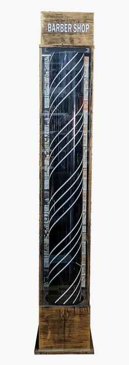 Produktbild Bate Barber Pole Lampe 225cmx35cm Gold