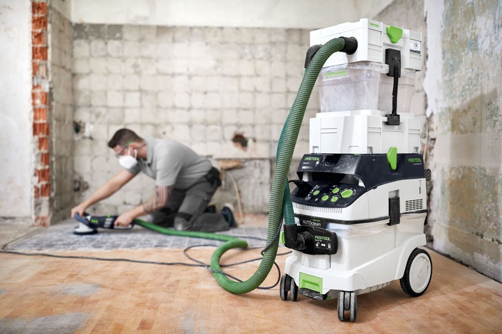 Actual product image Festool Renovation grinder RG 130 ECI-Set DIA PA RENOFIX (Concrete grinder, 1600 W)