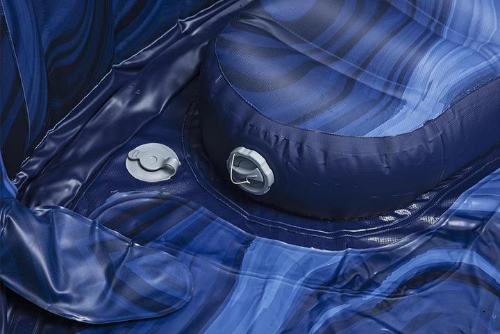 Actual product image Bestway LAY-Z-SPA Santorini Energieeffizienter s marter aufblasbarer Whirlpool 5–7 Pers. (7 Persons)