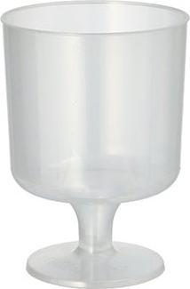 Produktbild Starpak 10 Stiel-Gläser für Sekt PP 0,1 l Ø 4,8 cm · 20,1 cm einteilig, unzerbrechlich (10x)