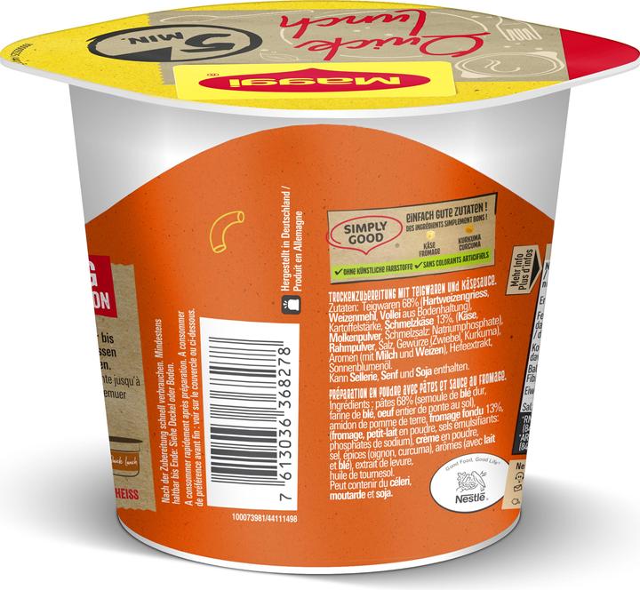 Maggi Quick Lunch Hörnli Käsesauce (80 g)