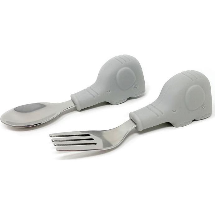 Tiny Love, Stoviglie + posate per bambini, Imparare le posate con gli animali