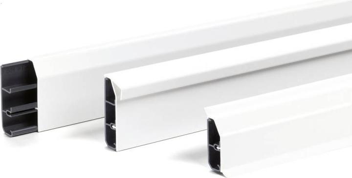 Produktbild OBO Bettermann Sockelleistenkanal SL Set 20x50 9001, 6132201 (Kabelkanal, 2000 mm)