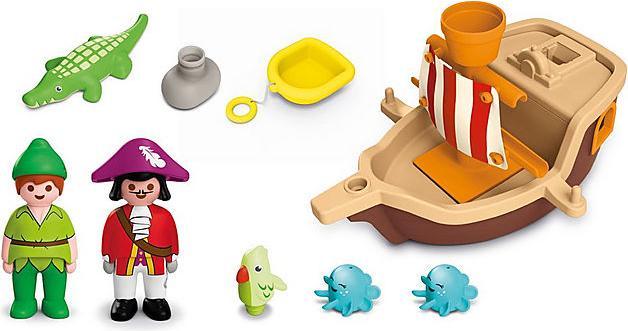 Image du produit Playmobil 71769 JUNIOR & Disney : Bateau pirate de Peter Pan avec éclaboussures d'eau (71769)