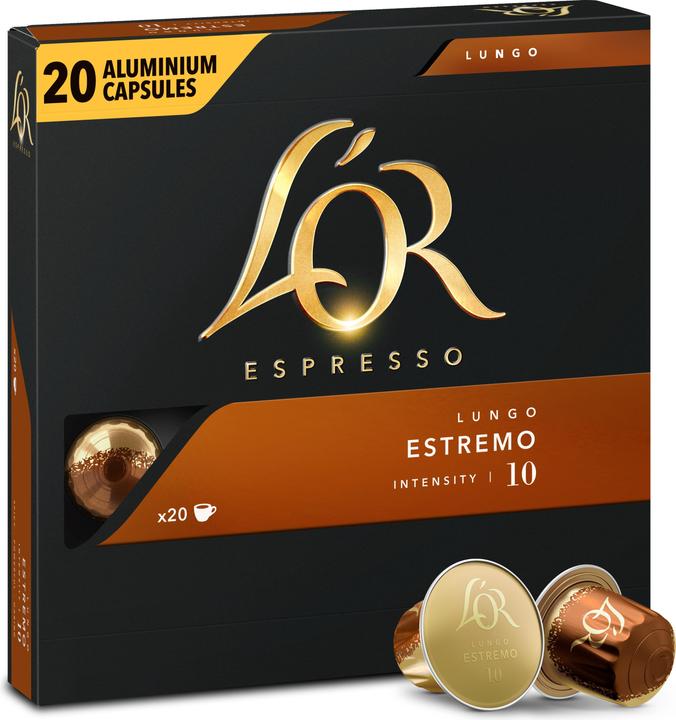 Actual product image L’OR Espresso Caps Estremo (20 x Port.)