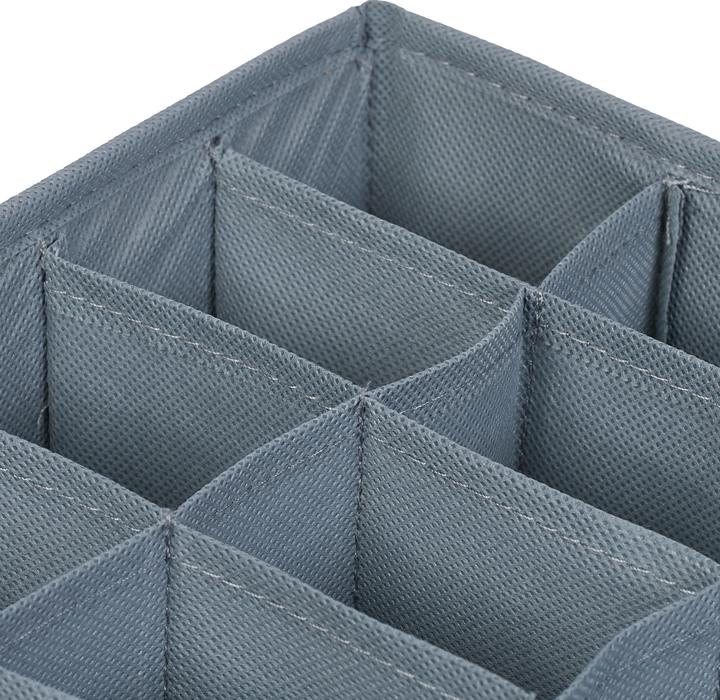 Actual product image Relaxdays 4-piece drawer organiser set (31 x 31 x 11 cm)