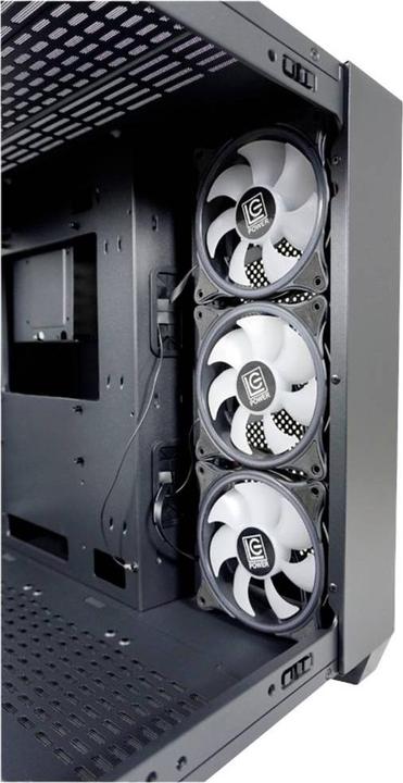 Actual product image LC-Power Gaming 809B Dark Storm X (mATX, Mini-ITX, ATX, E-ATX)