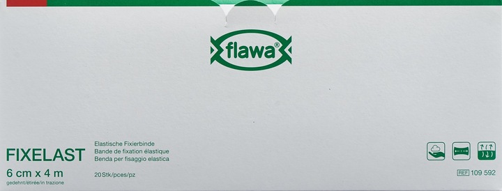 Actual product image Flawa Fixelast Fixierbinde 6cmx4m in Cellux