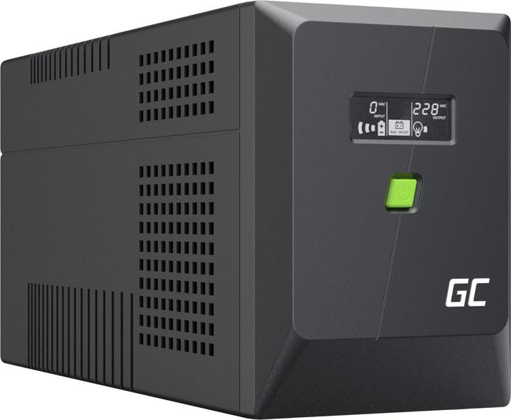 Image du produit GreenCell Green Cell Ups Powerproof 900w/1500va Modyfikowana Sinusoida (1500 VA, 900 W, Line-interactive Onduleur)