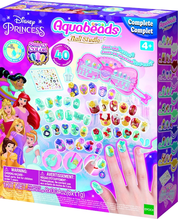 Actual product image Aquabeads Disney Princesses Nail Studio