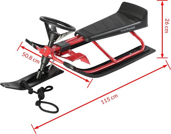 Actual product image Monzana Snow sledge