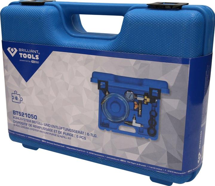Produktbild Brilliant Tools Kühlsystem Befüll- und Entlüftungsgerät, 6-tlg