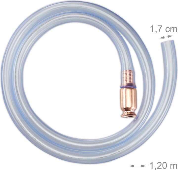 Actual product image Relaxdays Shaking hose (17 mm)