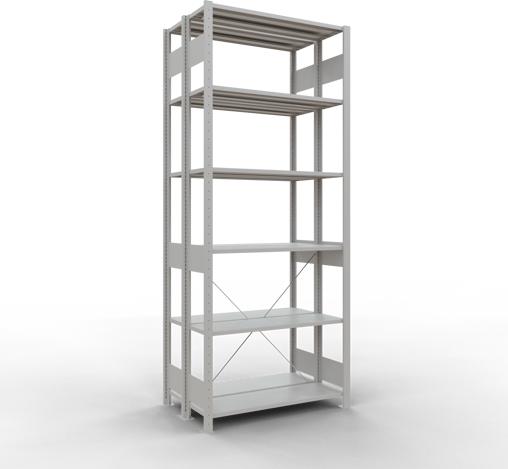 Produktbild Schulte Lagertechnik Doppel-Grund-Regal MULTIplus150