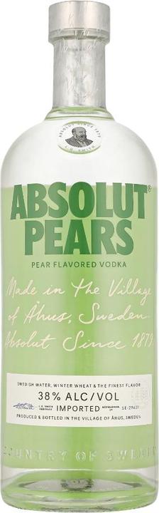 Image du produit Absolut Pear 38% vol. 1l