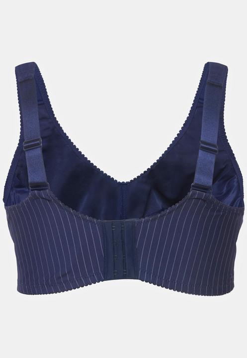 Actual product image Ulla Popken Kelly Pinstripe Support Bra (110 D)