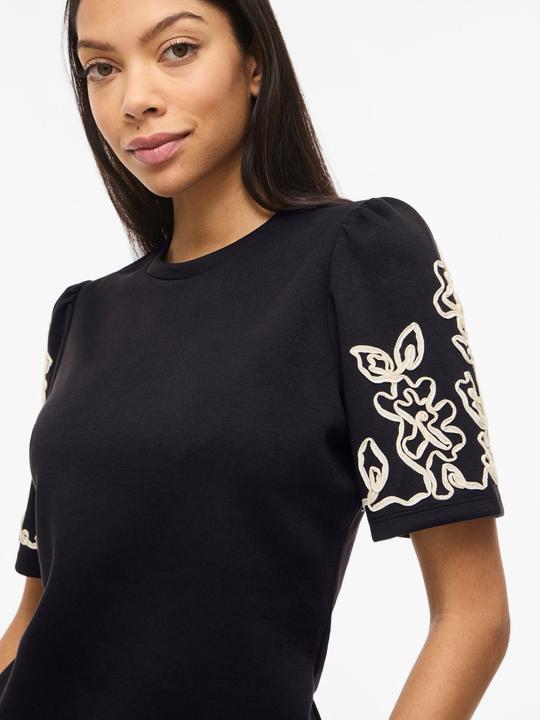 Produktbild Vila VIMIA Rundhals Sweatshirt mit kurzen Ärmeln (M)