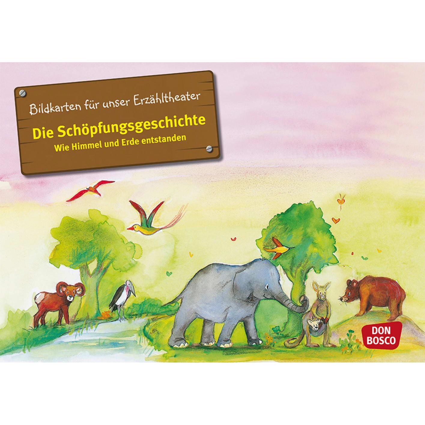 Bildkarten.Erzähl.Schöpfungsgeschichte, Sachbücher von Petra Lefin
