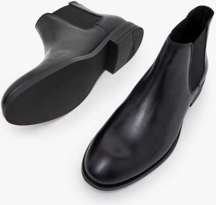 Actual product image Bianco Suede Chelsea Boots (45)