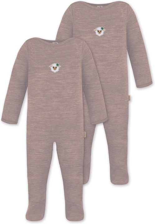 Immagine prodotto Normani Pagliaccetto da 2 pezzi per bambino in merino "Levin" - 9411 (86)
