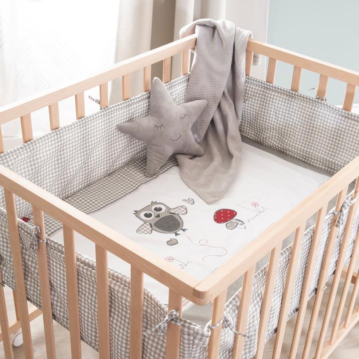 Actual product image Roba Playpen 100x75 Adam & Owl (73 cm, 98.50 cm)