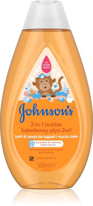 Johnsons JOHN BABY Bubble bąbelkowy płyn 2w1 500ml.
