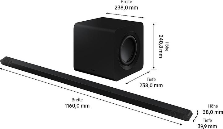 Produktbild Samsung HW-S810B/ZG (330 W, 3.1.2 Kanal)