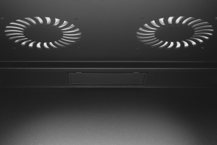 Actual product image Digitus 19" 9U wall-mounted housing, SOHO PRO 459 x 540 x 400 mm, black (9 RU, 19 inch rack)