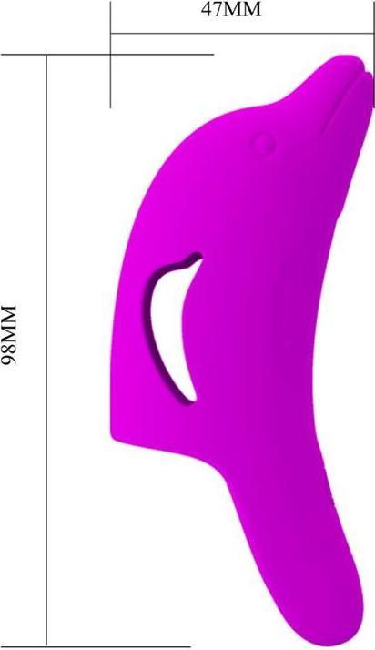 Immagine prodotto Pretty Love Delphini Potente Stimolatore Di Diteggiature Viola