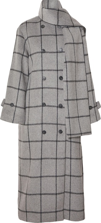 Produktbild Selected Femme Zweireihiger Wollgemisch Mantel (42)