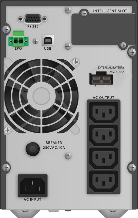 Produktbild Powerwalker VFI 1000 TGB 1000VA / 900W Online USV Tower Doppelwandler SNMP Slot HID EBM Anschluss (1000 VA, 900 W, Online-Doppelwandler USV)