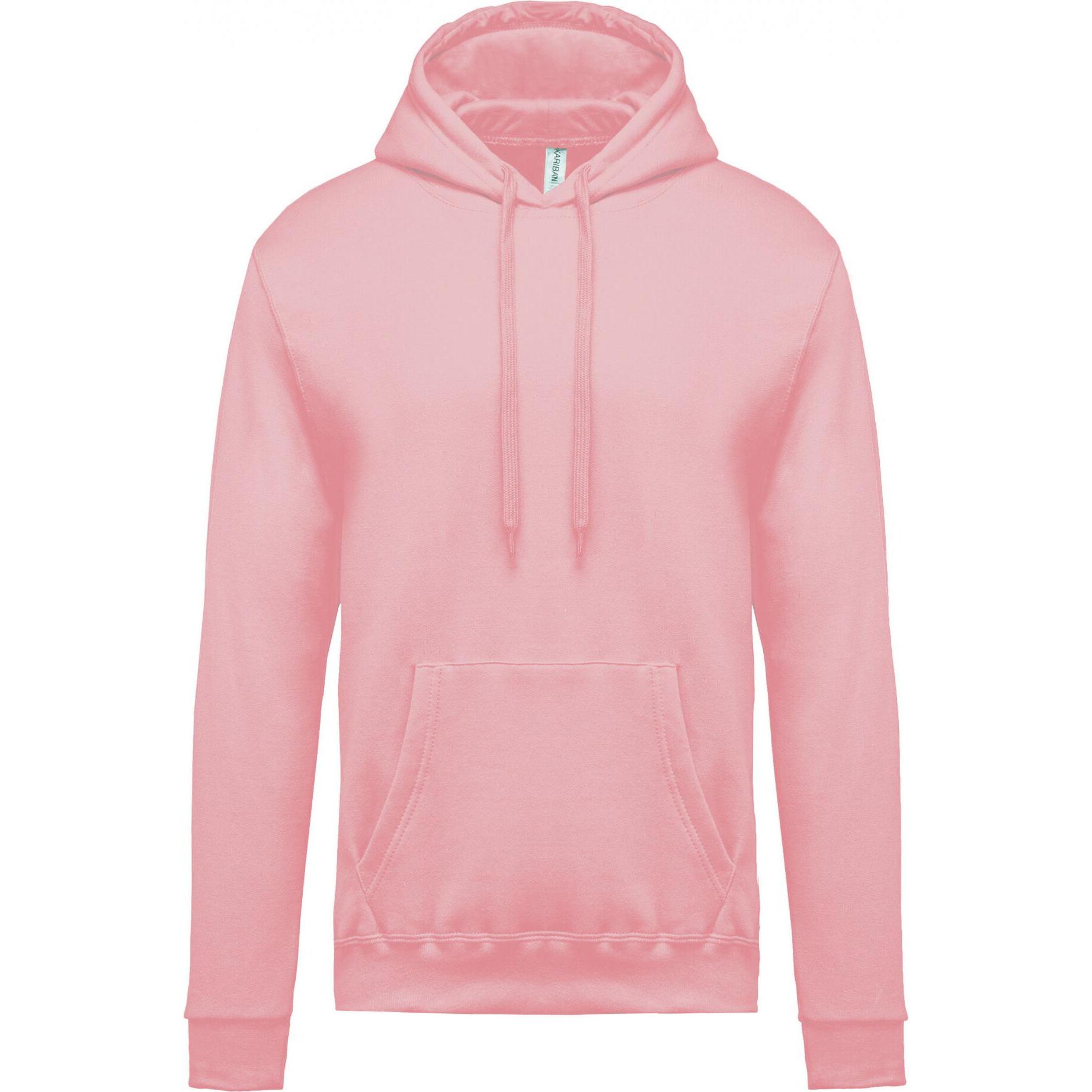 Kariban, Herren, Pullover, Hoodie, Pink, (XL)