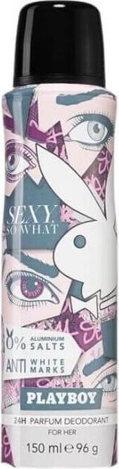 Actual product image Playboy Sexy So What Deodorant Body Spray for Women