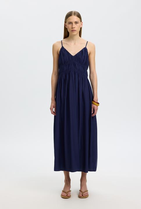 Produktbild Selected V-Ausschnitt Spaghetti Maxikleid (34)