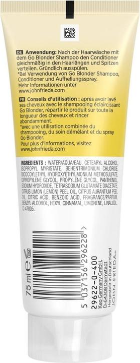 Produktbild John Frieda Go Blonder Cond 75ml (75 ml)