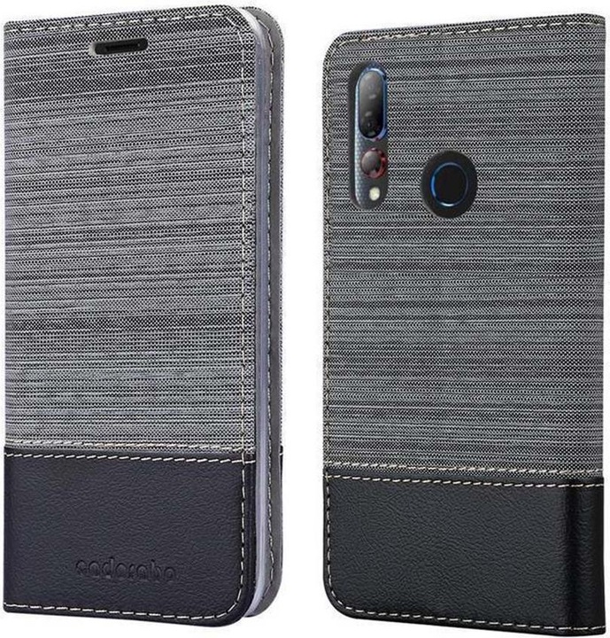 Produktbild Cadorabo Book Jeans Optik Cover (HTC Desire 19+)