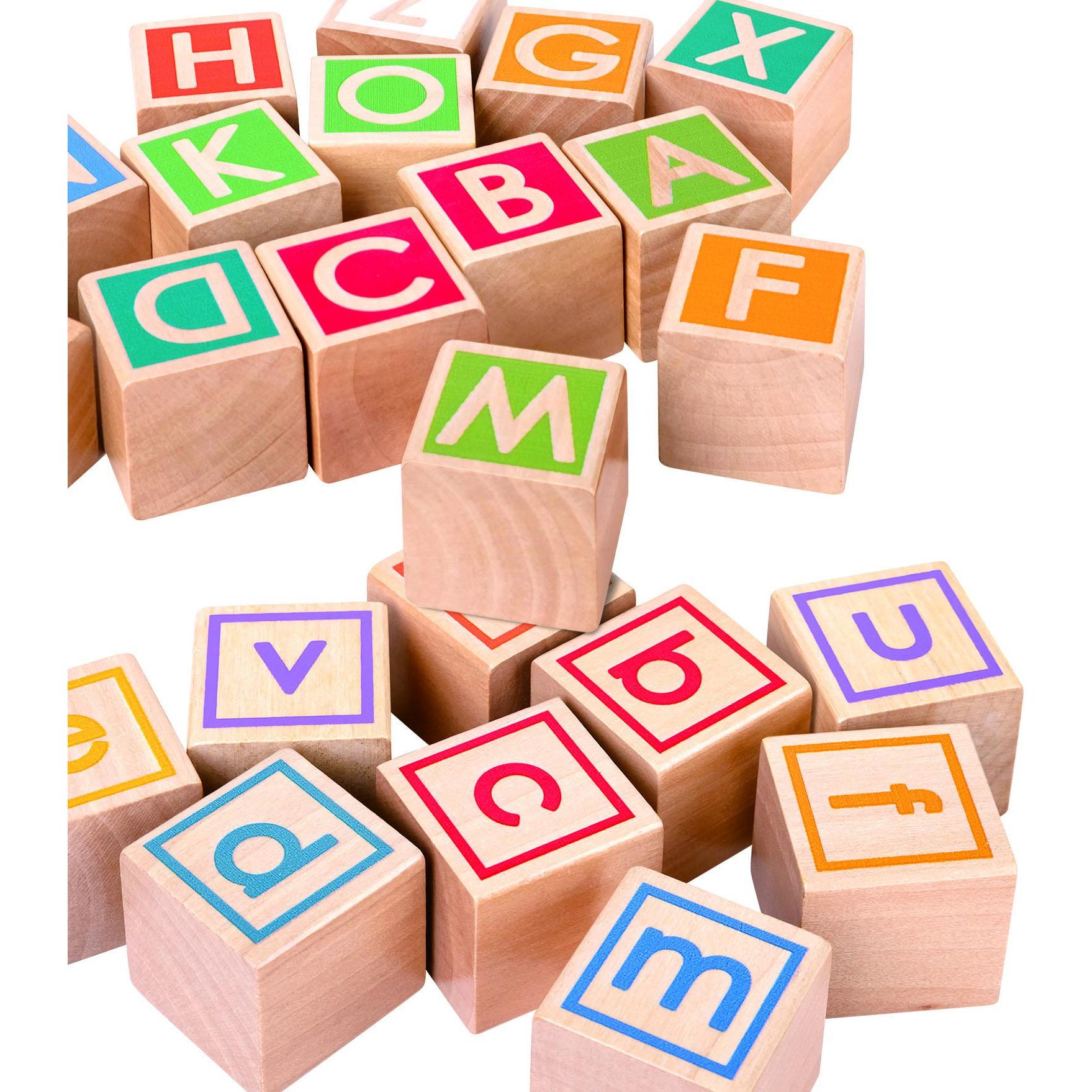 Thumbnail - Hape Buchstabenbauklötze im Nachziehwagen