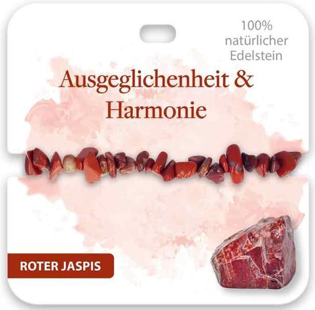 Produktbild BB Klostermannn Armband Edelstein Roter Jaspis (16 cm)