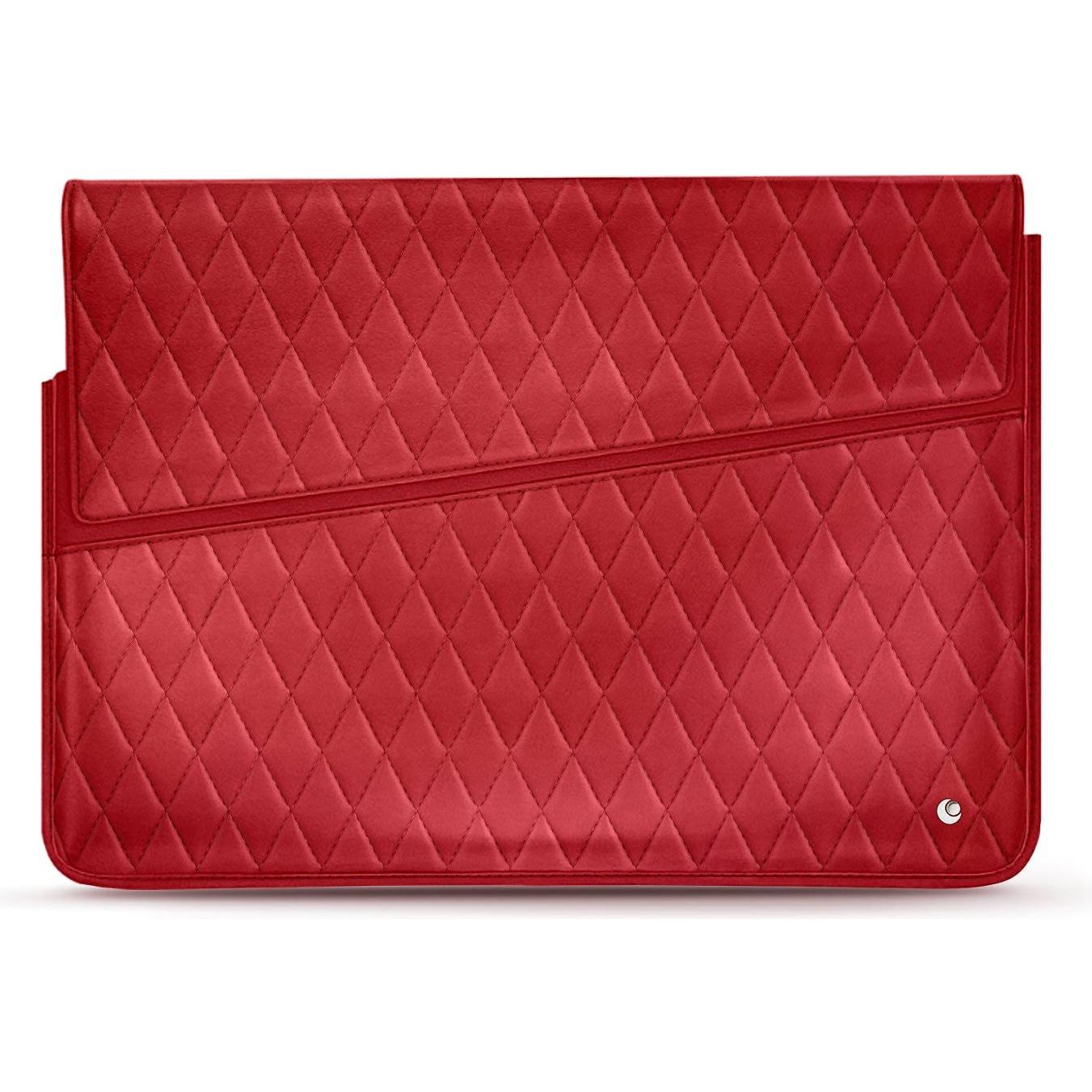 Noreve Lederhülle, Notebooktasche, Rot