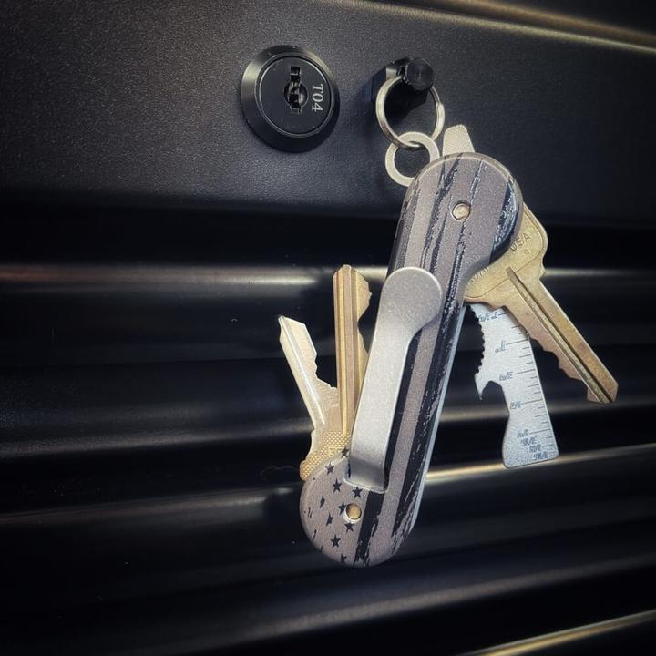 Immagine prodotto KeyBar Bandiera nera e grigia