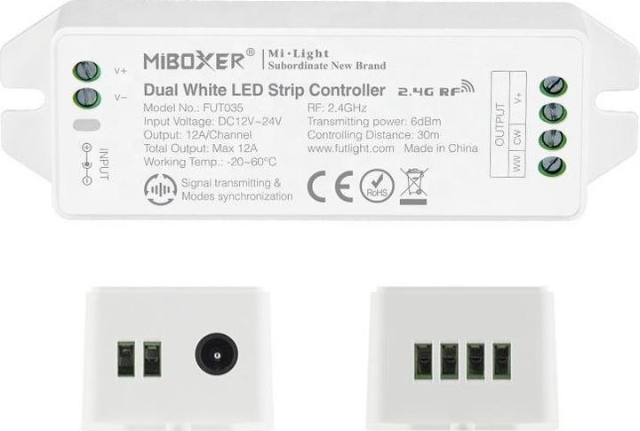 Actual product image Milight 4-zone radio receiver KW/WW