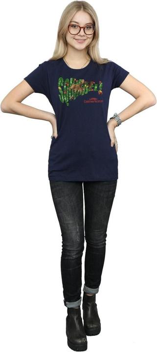 Image du produit National Lampoon´s Vacation National Lampoon's Christmas Vacation - T-shirt SQUIRREL TREE - Femme (S)