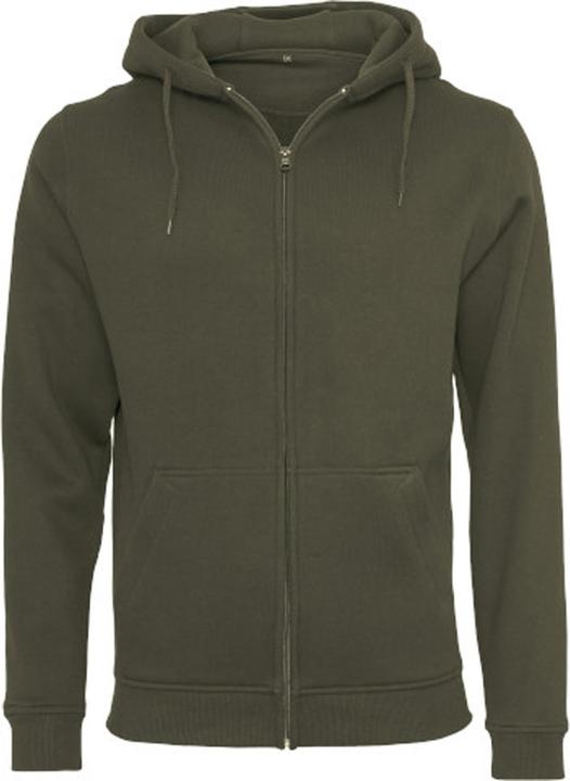 Image du produit Build Your Brand Sweat à capuche avec fermeture éclair sur toute la longueur (XL)