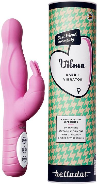 Actual product image Belladot Rabbit Vibrator - Vilma