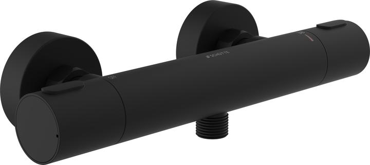 Produktbild Schütte SCHÃoeTTE LOS ANGELES Thermostatische Douchekraan - Mat Zwart (33186)