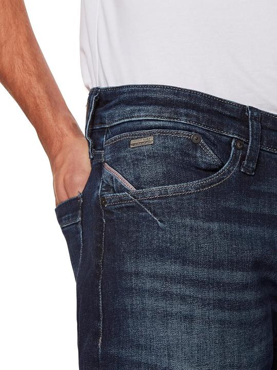 Actual product image Mavi Marcus Jeans Slim Straight Fit dark brushed ultra move (W28/L32)