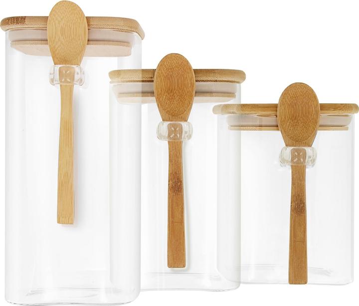 Produktbild Cheffinger Set Vorratsgläser mit Löffel (1.50 l)