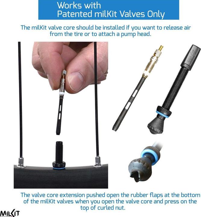 Actual product image MilKit replacement valve core 45