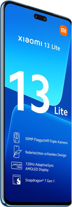 Immagine prodotto Xiaomi 13 Lite (128 GB, Azzurro, 6.55", Doppia SIM, 5G)