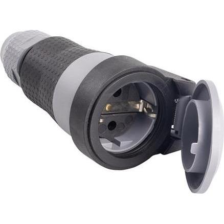 ABL, Spina + Connettore, 46.249 Steckverbinder Kunststoff/Gummi - 10/16A - IP54 - RA mit Abdeckung